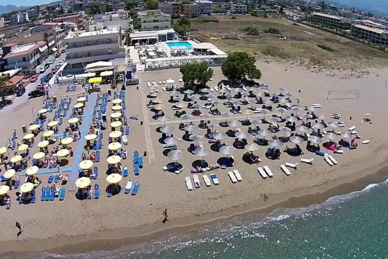 Studio On The Closest Beach To The City! Amoudara Lasithiou Eksteriør bilde