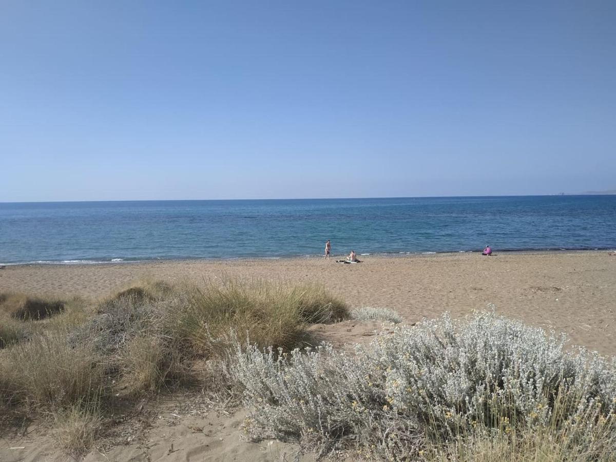 Studio On The Closest Beach To The City! Amoudara Lasithiou Eksteriør bilde