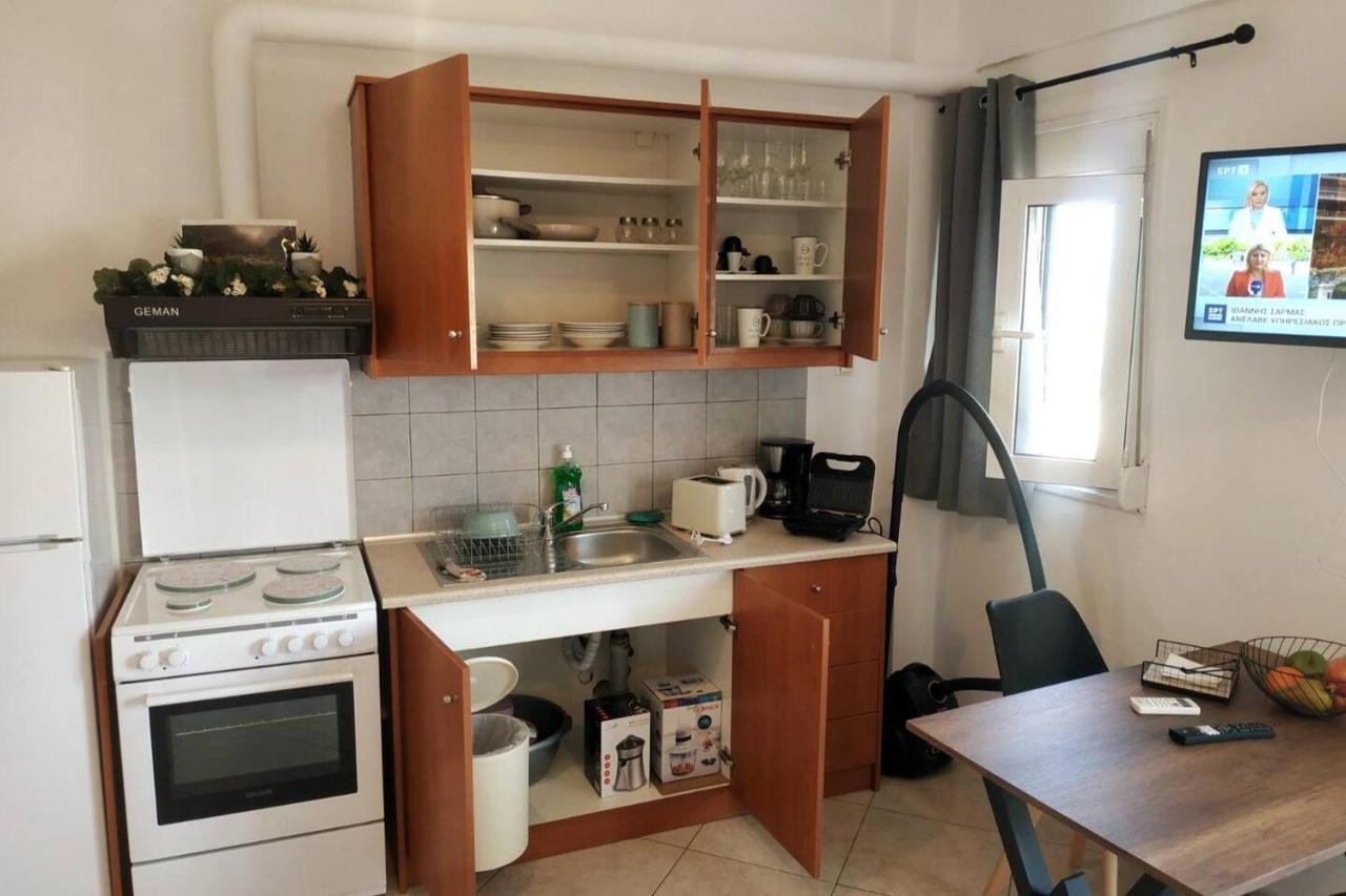 Studio On The Closest Beach To The City! Amoudara Lasithiou Eksteriør bilde